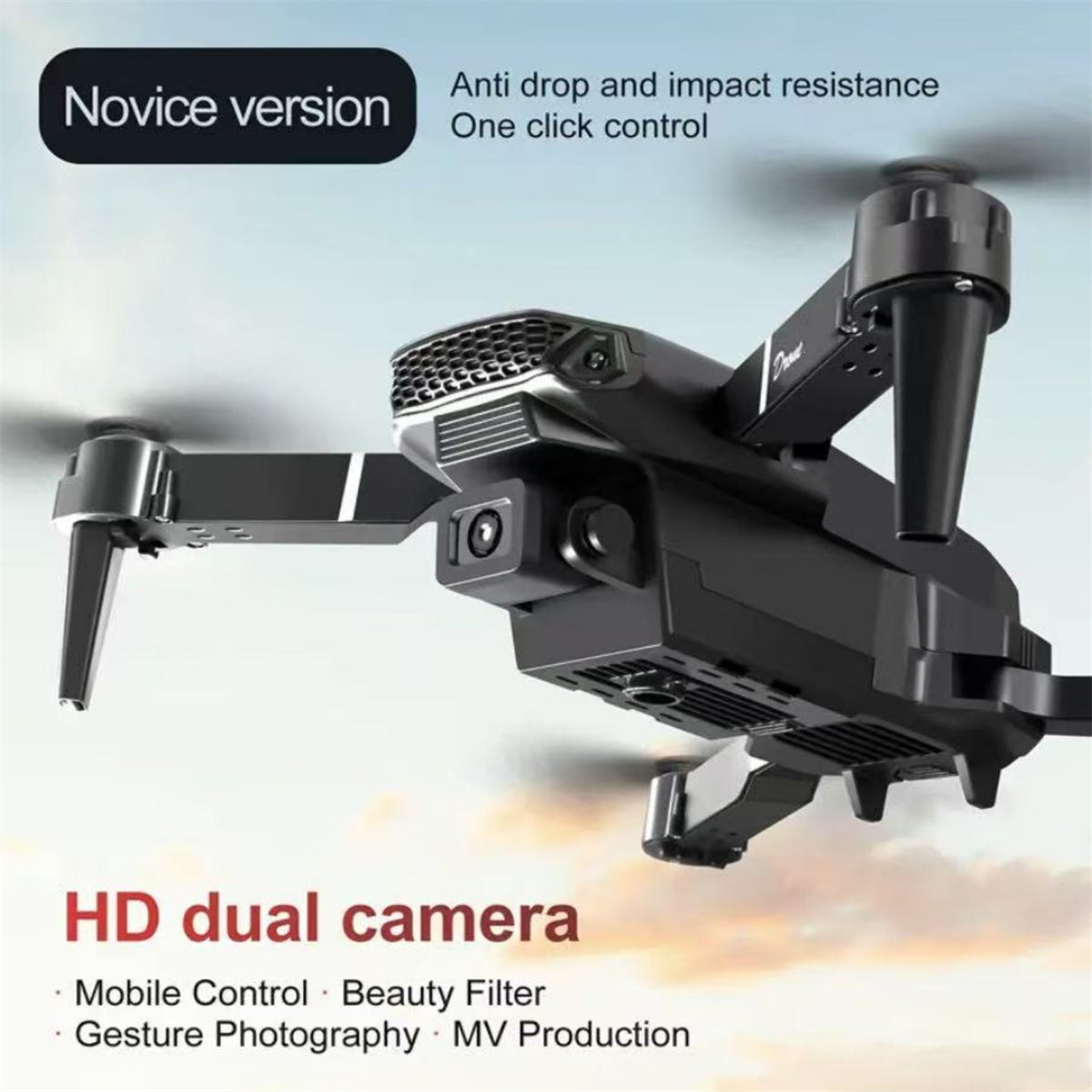 The Battery Configuration Of The E88 Smart Camera Drone Features Real-time Image Transmission From A Single Camera. It Has One-click Touch And Landing Functions. This Is A Foldable Remote-controlled D
